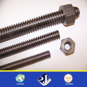 Top bewertete Online-Carbon Stahl M3-M50 Grade4.8 / Grade8.8 / Grade10.9 / Grade12.9 DIN975 Gewinde Stangen